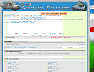 bongoforum.co.uk screenshot