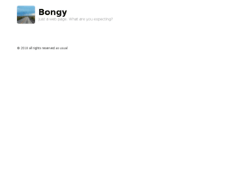bongy.org screenshot