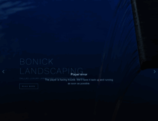 bonicklandscaping.com screenshot