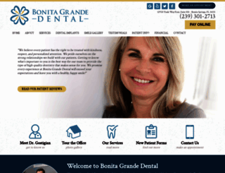 bonitagrandedental.com screenshot