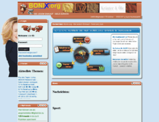 bonix.org screenshot