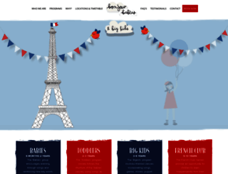 bonjourbabies.com.au screenshot