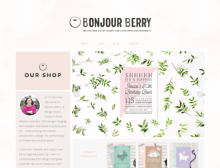 bonjourberry.com screenshot