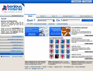 bonjourvoisins.com screenshot