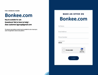 bonkee.com screenshot