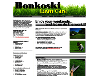 bonkoskilawncare.com screenshot