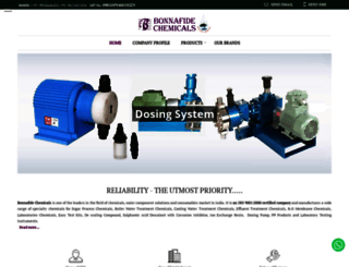 bonnafidechemicals.com screenshot