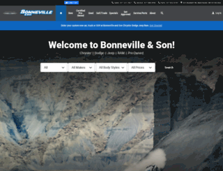 bonnevilleson.net screenshot