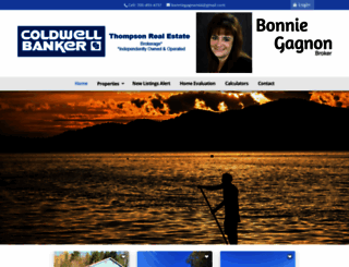 bonniegagnon.com screenshot