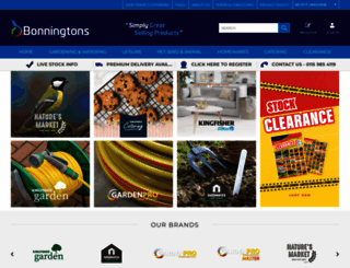 bonningtons.com screenshot