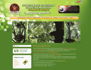 bonoboparc.com screenshot
