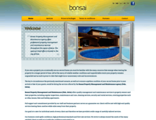 bonsai-properties.com screenshot