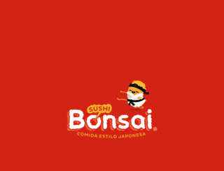 bonsai-sushi.com.mx screenshot