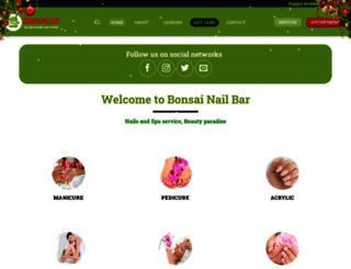 bonsainailbar.com screenshot
