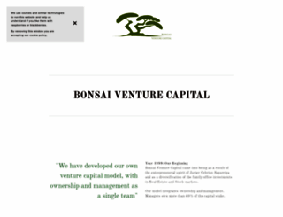 bonsaiventurecapital.com screenshot