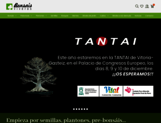 bonsaivivero.com screenshot