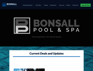 bonsallpool.com screenshot