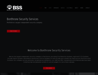 bonthronesecurity.co.uk screenshot