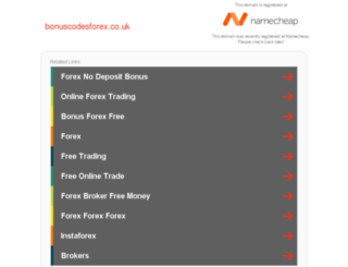 bonuscodesforex.co.uk screenshot
