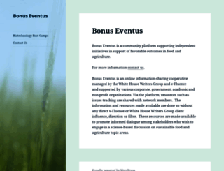 bonuseventus.org screenshot
