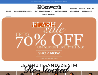 bonworth.com screenshot