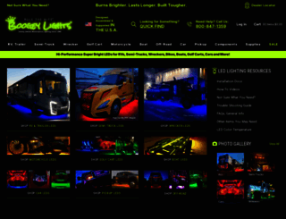 boogeylights.com screenshot