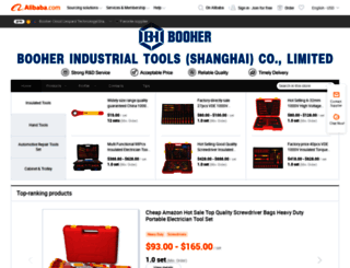 boohergroup.en.alibaba.com screenshot