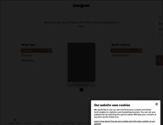 book-configurator.brandbook.de screenshot