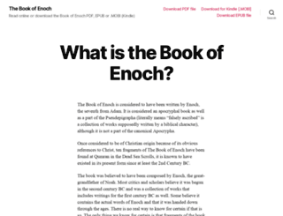book-ofenoch.com screenshot
