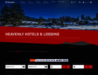 book.skiheavenly.com screenshot