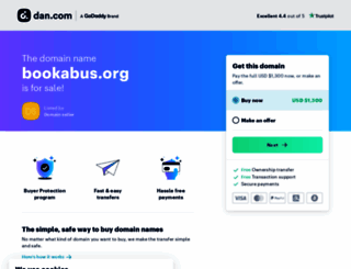 bookabus.org screenshot