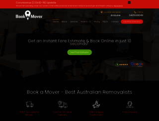 bookamover.com.au screenshot