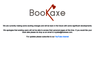 bookaxe.com screenshot