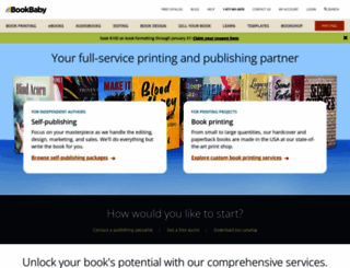 bookbaby.com screenshot