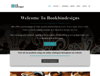 bookbindesigns.co.uk screenshot