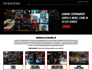 bookbrokercollectibles.com screenshot