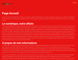 bookcast.fr screenshot