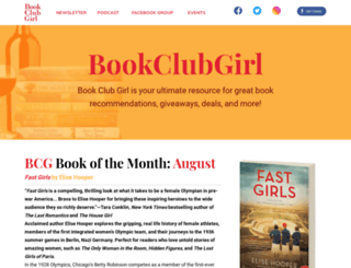 bookclubgirl.com screenshot