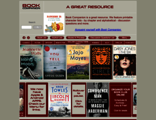 bookcompanion.com screenshot