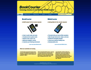 bookcourier.com screenshot