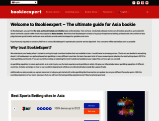bookieexpert.com screenshot
