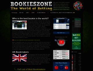 bookieszone.com screenshot