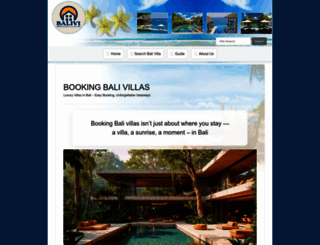booking-bali-villas.com screenshot