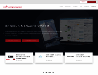 booking-manager.com screenshot