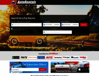 booking.autorentals.com screenshot