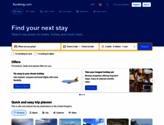 booking.cn screenshot