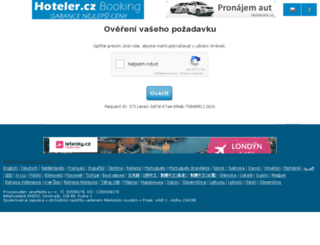 booking.hoteler.cz screenshot