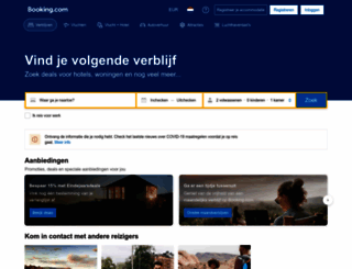 booking.nl screenshot
