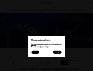 booking.sunbornhotels.com screenshot
