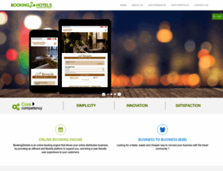 booking2hotel.com screenshot